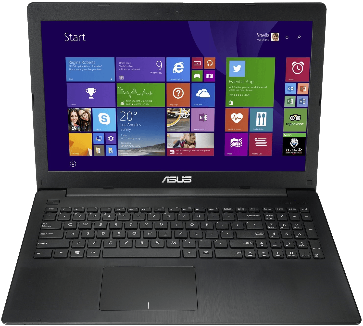 Notebook ASUS X553MA-BING-SX284B černý