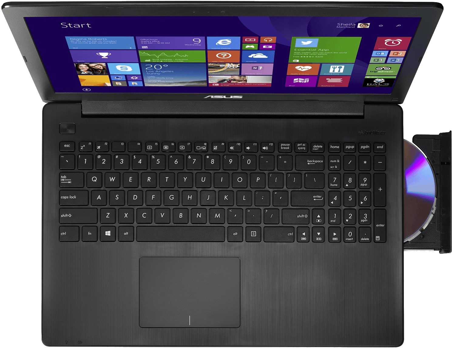 Notebook ASUS X553MA-BING-SX284B černý