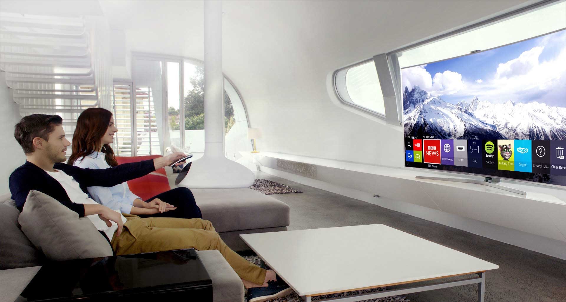 Otevřete dveře do světa všech funkcí Smart TV