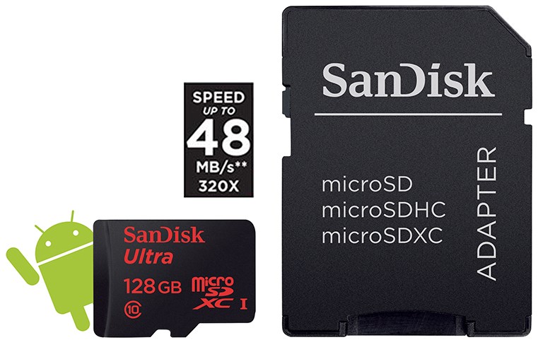 SanDisk Micro SDXC 128GB