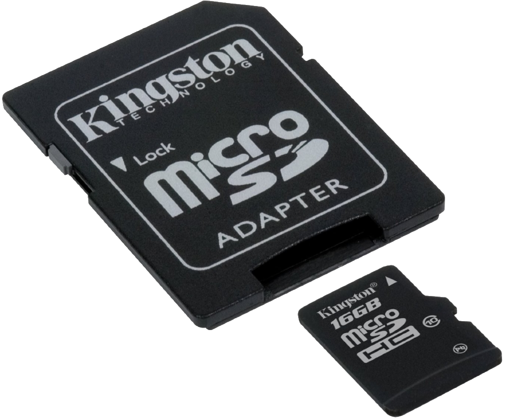 Kingston Micro SDHC 8GB Class 10 + SD adaptér