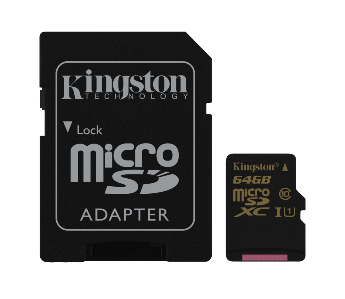 Kingston Micro SDXC 64GB Class 10 UHS-I