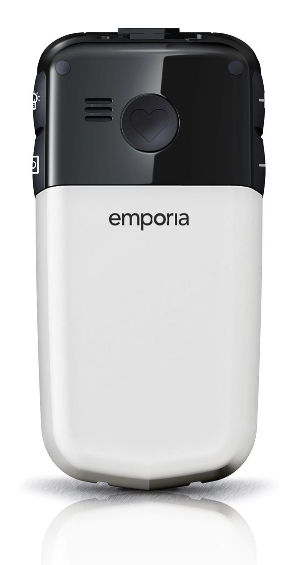 Mobilní telefon pro seniory Emporia GLAM White