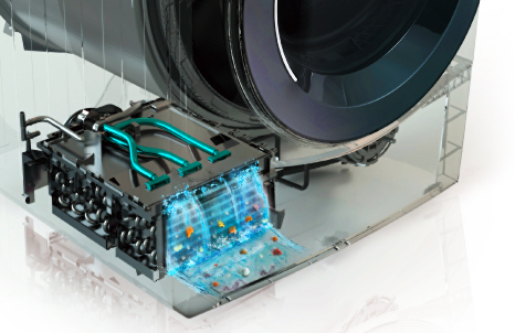 Automatic condenser cleaning