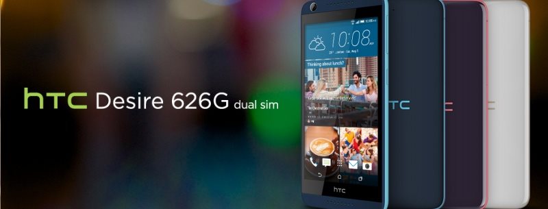 Mobilní telefon HTC Desire 626G (A32MG) White Birch