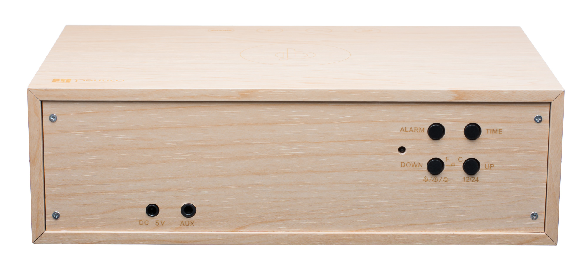 CONNECT IT Qi Alarm Clock back
