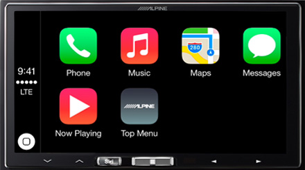 Prostředí Apple CarPlay