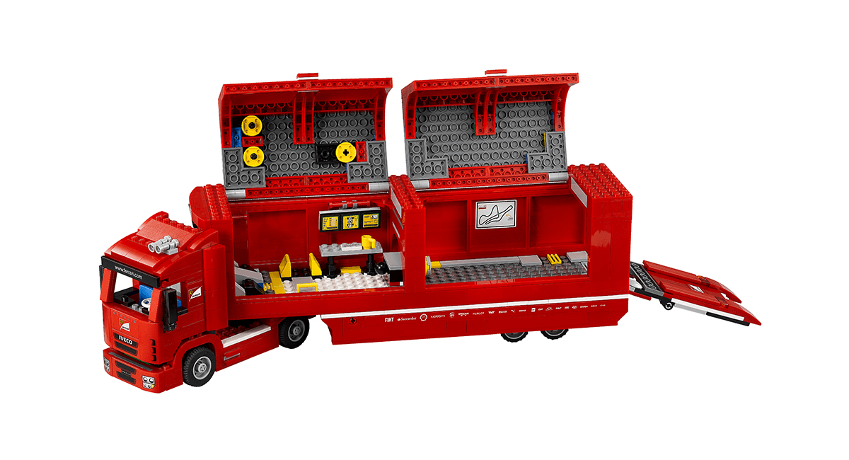 LEGO Speed Champions 75913 Truck teherautóra F14 T týmu Scuderia Ferrari