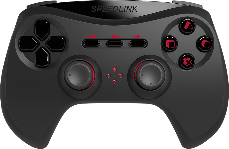 Gamepad SPEED LINK STRIKE NX vás na tu správnou akci naladí již svým futuristickým designem.