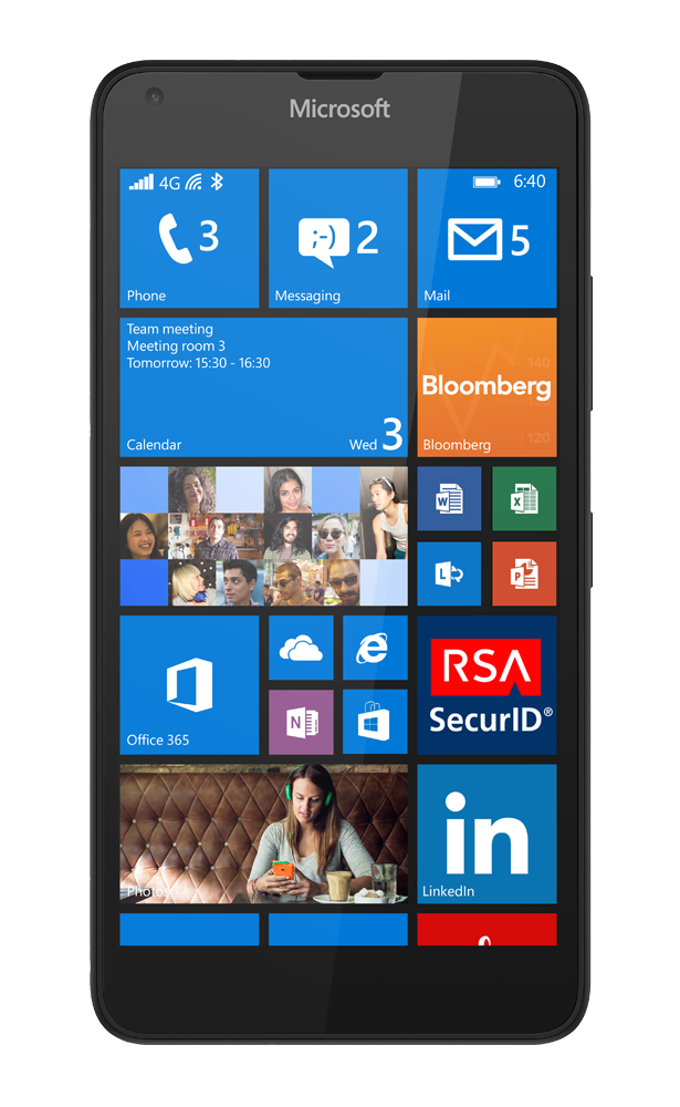 Microsoft Lumia 640 černá Microsoft Lumia 640 černá