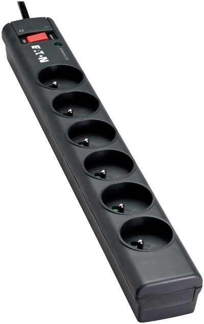 Přepěťová ochrana EATON Protection Strip 6 FR Přepěťová ochrana EATON Protection Strip 6 FR