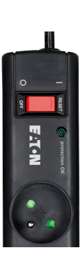 Přepěťová ochrana EATON Protection Strip 6 FR Přepěťová ochrana EATON Protection Strip 6 FR