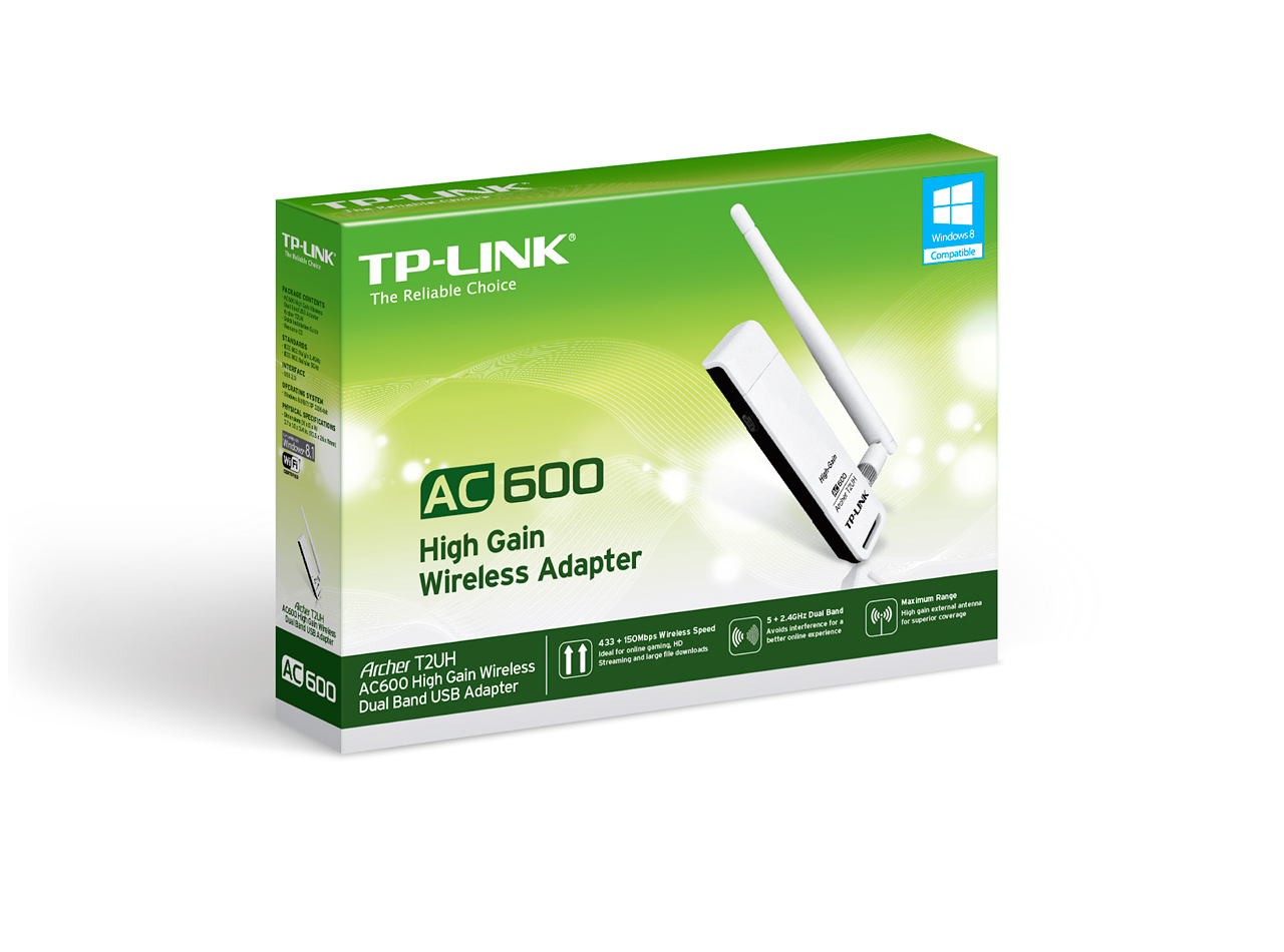 Tp Link Archer T2uh Ac600 Dual Band Wifi Usb Adapter Alzashop Com